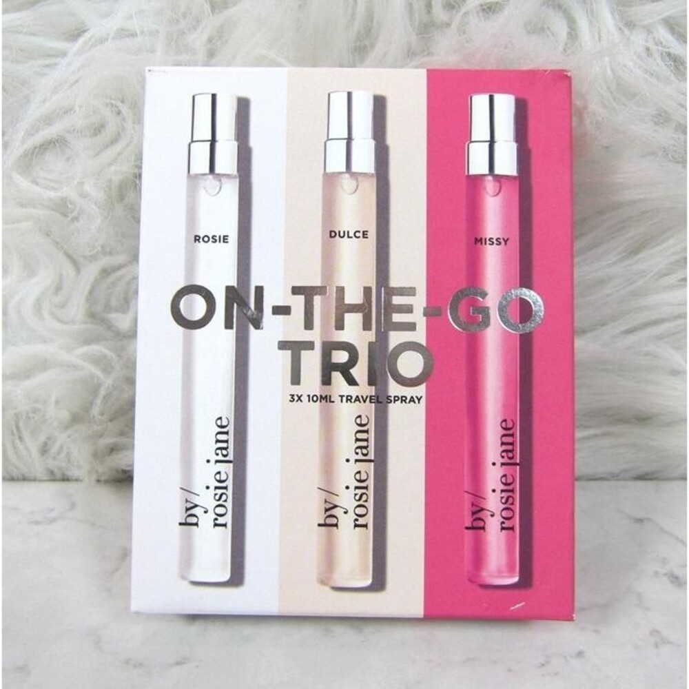 By Rosie Jane 3 pc Travel Perfume EDP Trio - Rosie Dulce & Missy 0.33oz /10mL